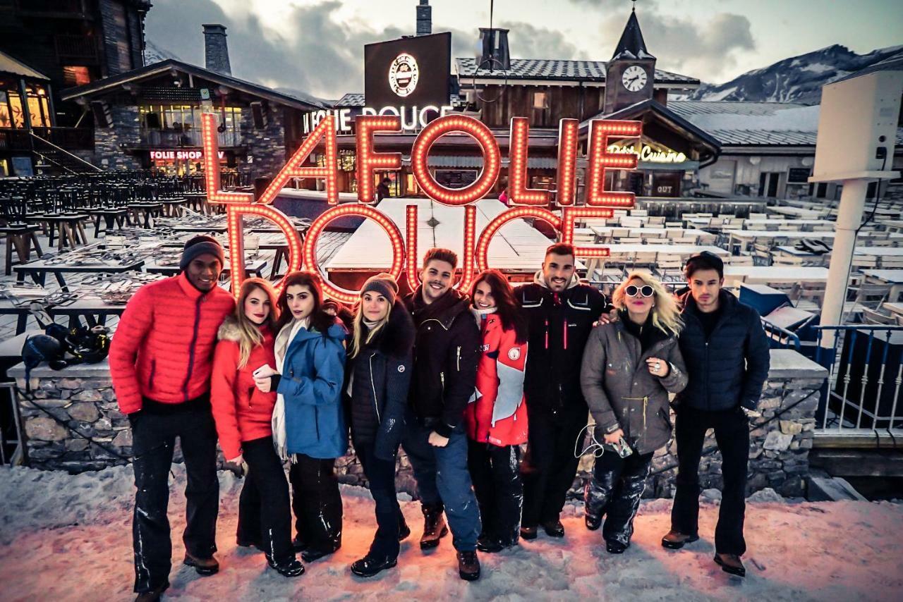 Résidence rond point des pistes accès direct funiculaire exposé sud Tignes Extérieur photo
